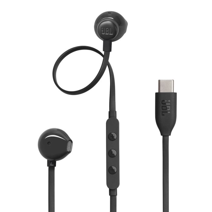 JBL USB-C žične slušalke Tune 305C, črne